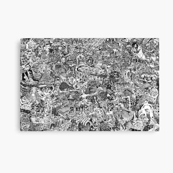 Epic Chaos Canvas Print