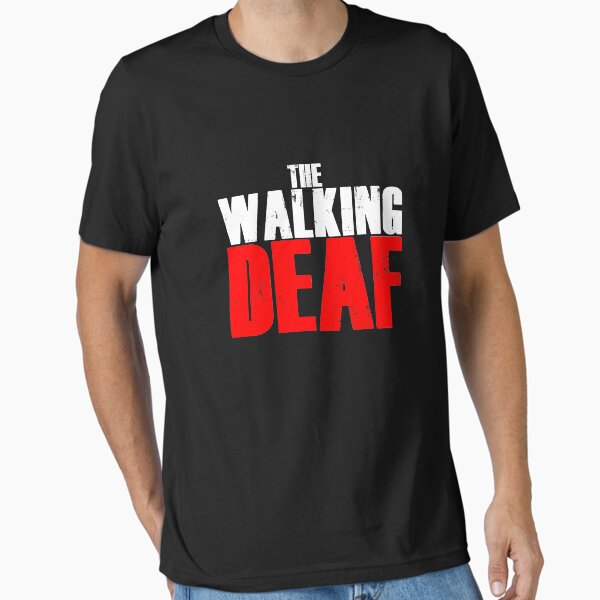 Item preview,  The Walking Deaf - Funny Talking Deaf Sign Words designed and sold by creativeloog.