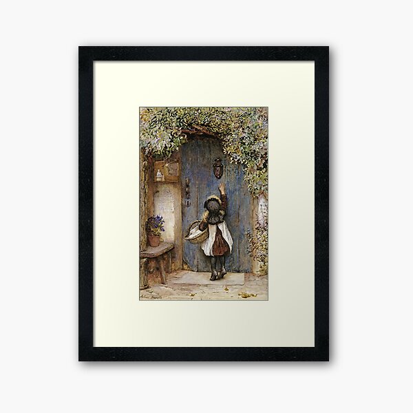 Arthur Hopkins - The Visitor Framed Art Print