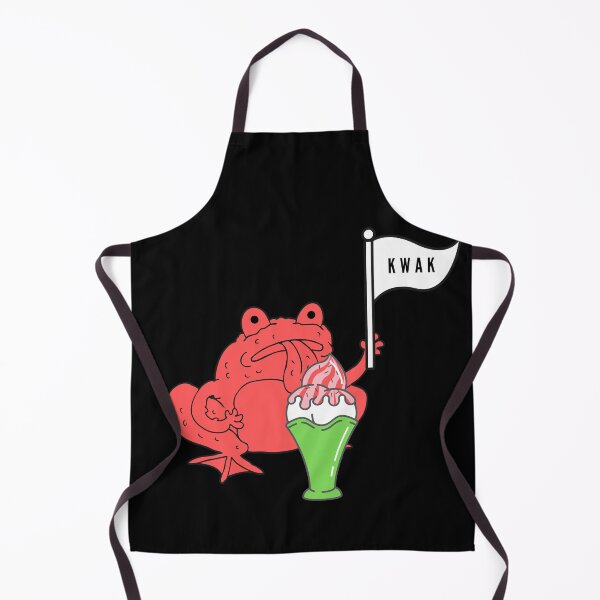 Item preview, Strawberry frog and strawberry ice cream Funny Frog kwak quote designed and sold by OneTimeEngineer.