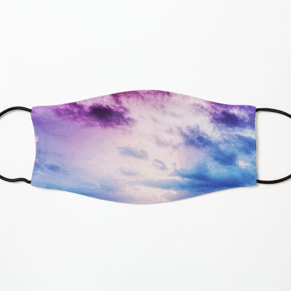Cloudy shores Kids Mask