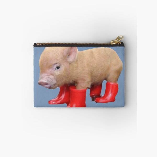 Item preview, Baby Pig in Boots designed and sold by hippydoda.