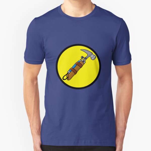 Captain Auto Hammer's Logo Slim Fit T-Shirt