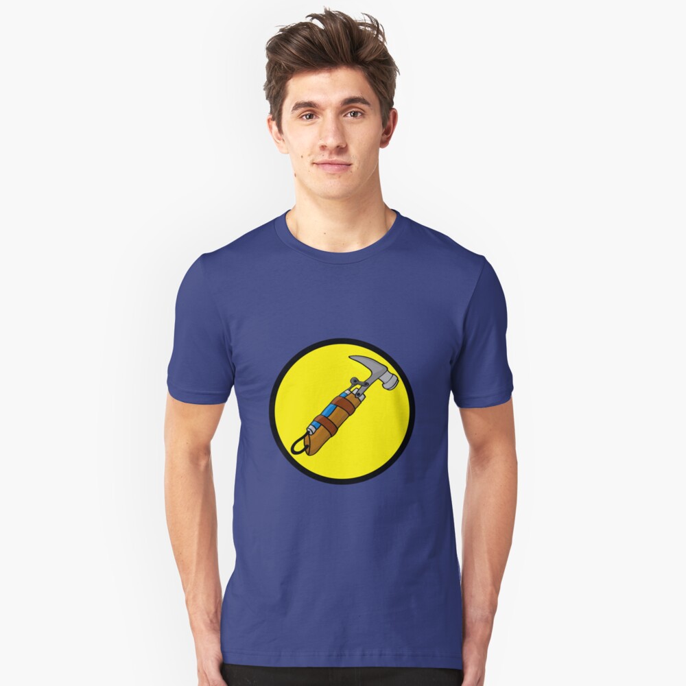 Captain Auto Hammer's Logo Slim Fit T-Shirt