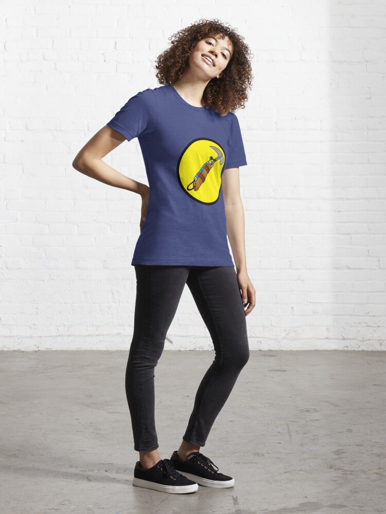Alternate view of Captain Auto Hammer's Logo Essential T-Shirt
