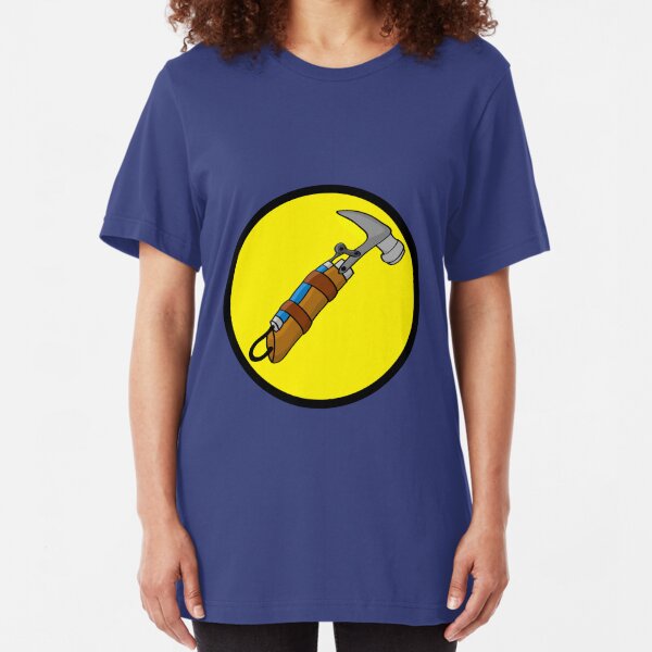 Captain Auto Hammer's Logo Slim Fit T-Shirt