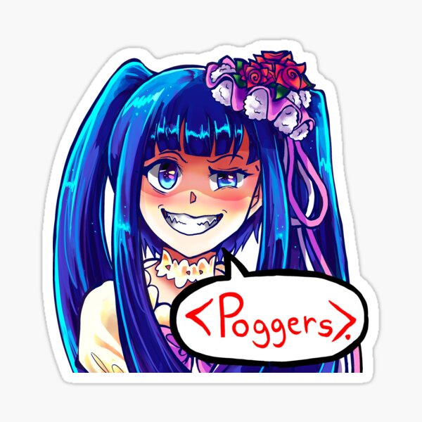 Erika Furudo Poggers Sticker