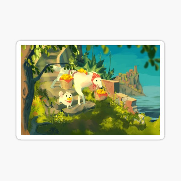 Lemon Farming Sticker