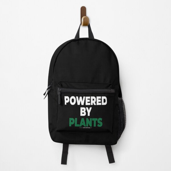 Item preview, powered by plants - vegan activist graphics (107) designed and sold by blindfoldsoff.