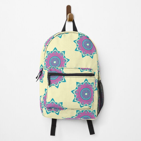 Item preview, PINK & BLUE GEOMETRIC MANDALA designed and sold by GreenVenus.