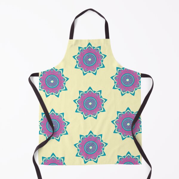 Item preview, PINK & BLUE GEOMETRIC MANDALA designed and sold by GreenVenus.