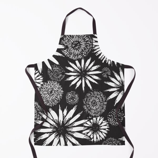Item preview, Black and White Daisies and Mums designed and sold by CKSchooley.