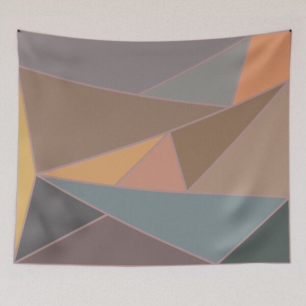 Item preview, Geometric shapes retro pattern  designed and sold by Moon-Raker.