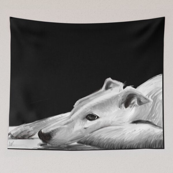Item preview, The Sweet Greyhound (Pepe) designed and sold by mayerarts.