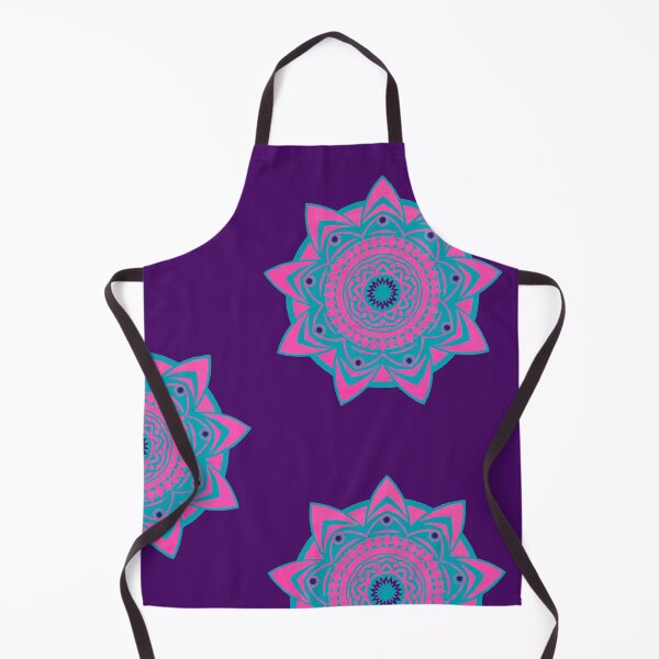 Artikelvorschau, PINK & TEAL GEOMETRIC MANDALA entworfen und verkauft von GreenVenus.