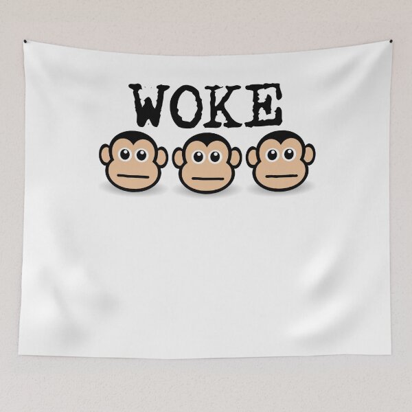 Item preview, 3 Wise Monkeys Apes Woke designed and sold by digiluminate.