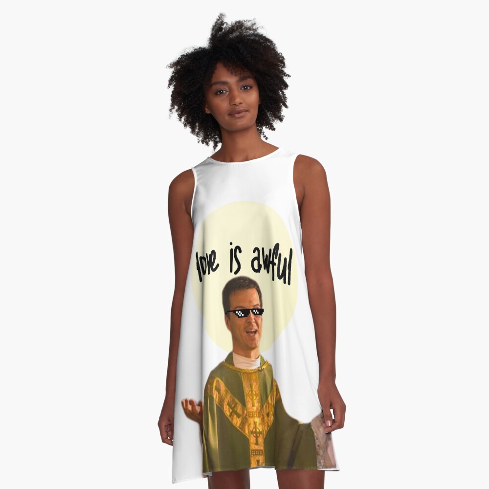 Vista previa del artículo con la obra «Vestido acampanado», diseñado y vendido por bloomby.