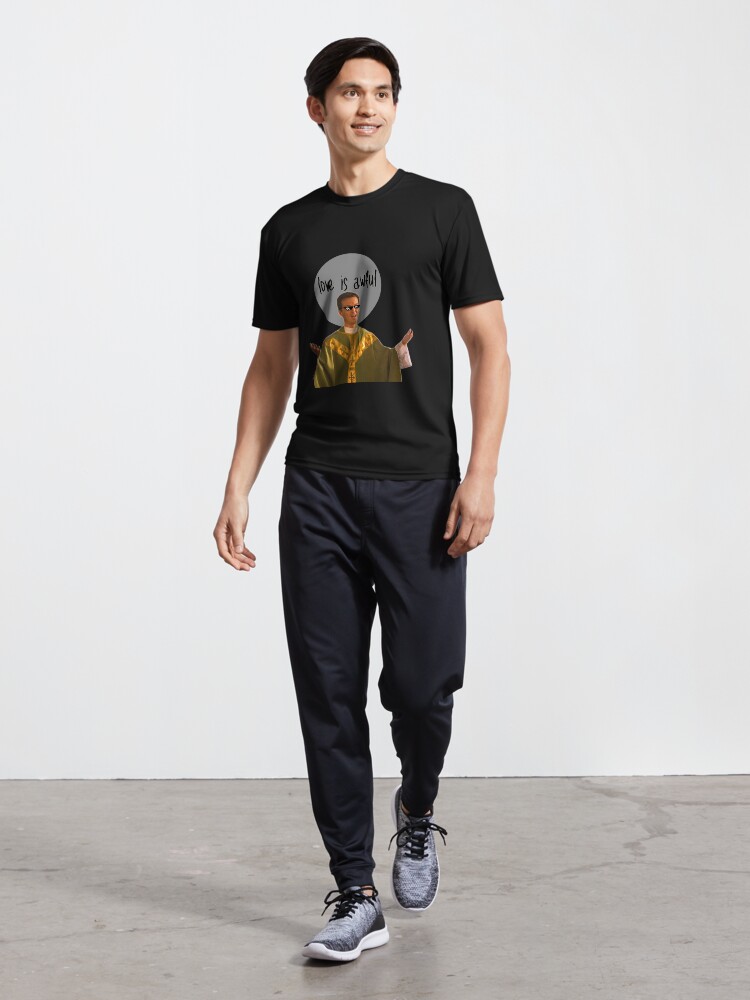 Imagen 5 de 7, Camiseta deportiva con la obra Sacerdote caliente, diseñada y vendida por bloomby.