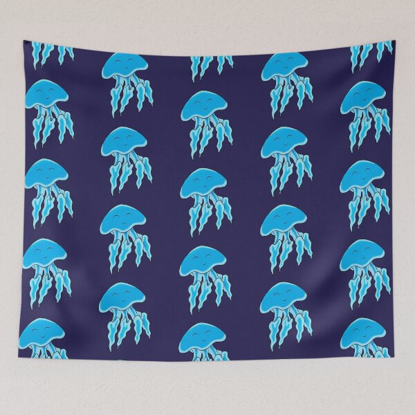 Item preview, Cute Blue Jellyfish designed and sold by Kaiko127.