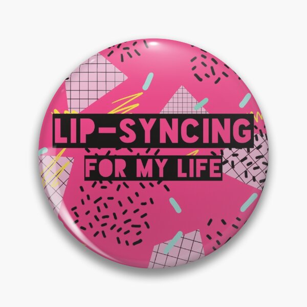 Item preview, Lipsync for your life (pink) designed and sold by flockadoodle.