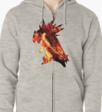 Typholsion used inferno Zipped Hoodie