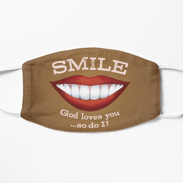 Smile! Flat Mask