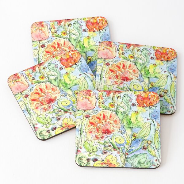 Item preview, flowerly watercolor designed and sold by ntshirt.