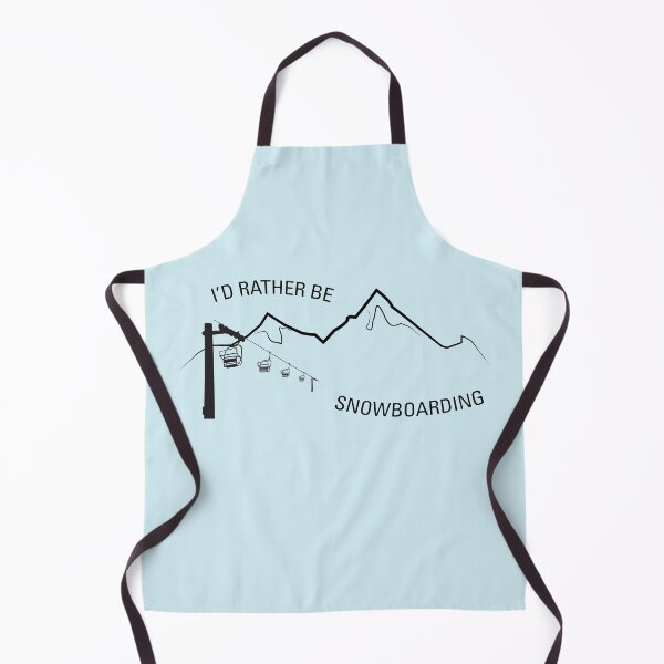Item preview, I'd Rather Be Snowboarding designed and sold by CM-PD.