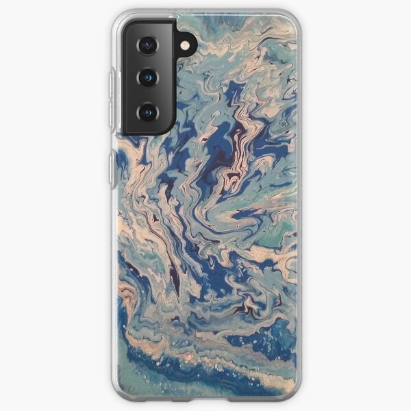 Ocean Wishy Washy Painting Samsung Galaxy Soft Case