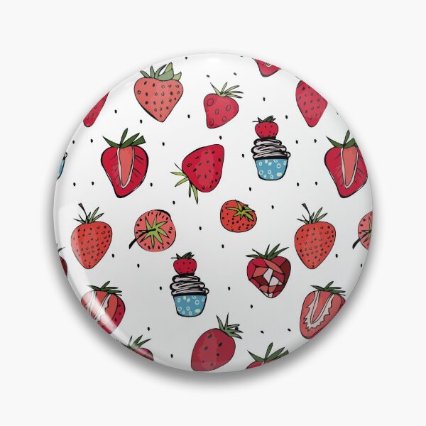 Item preview, Berry Bliss: Strawberry Pattern designed and sold by Mrsmauve.