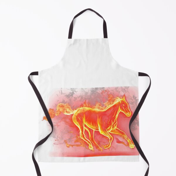 Item preview, FLAMING WILD MUSTANG designed and sold by Bakhrombek.