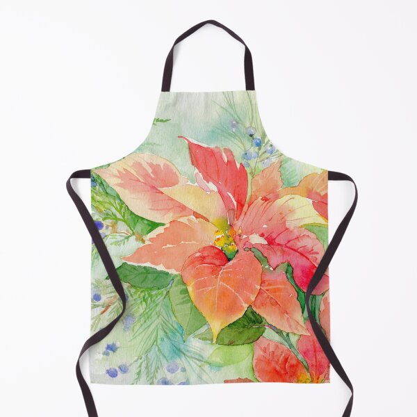 Item preview, Poinsettia with Berries designed and sold by Cathi Freund.