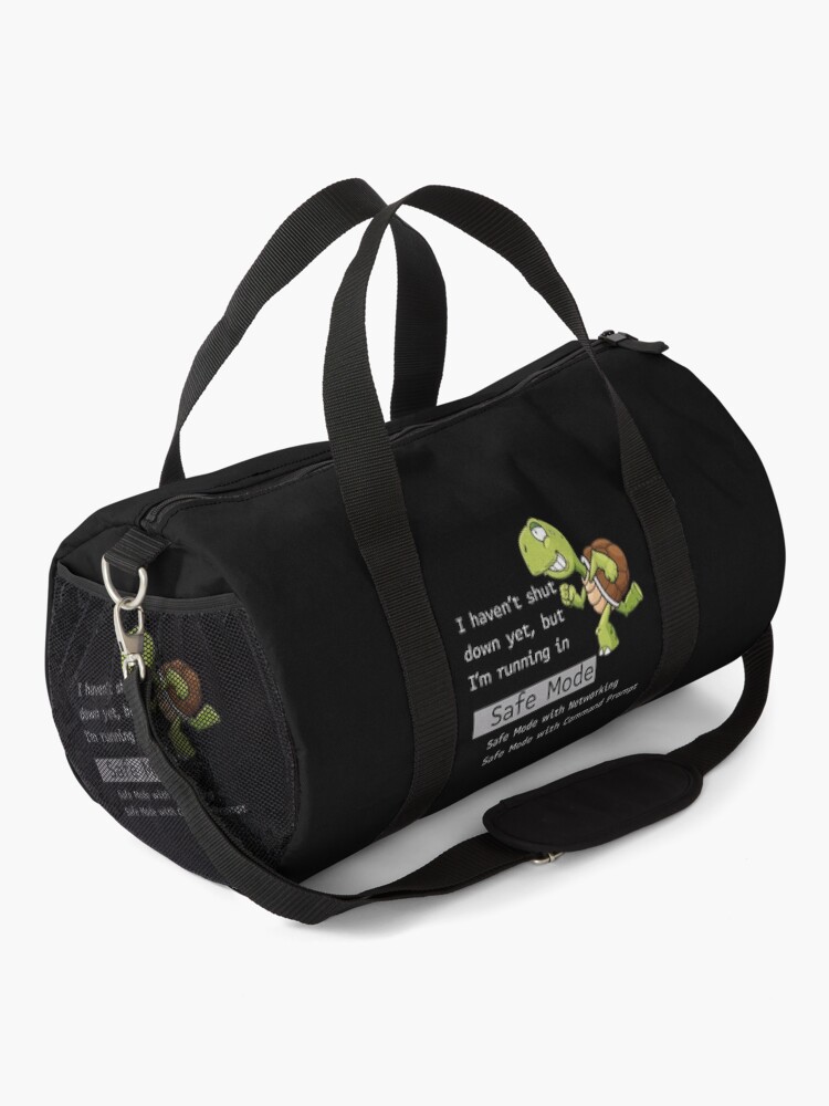 Alternate view of Running in Safe Mode. Duffle Bag