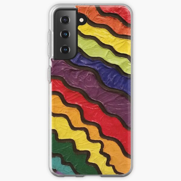 Rainbow Happiness Painting Samsung Galaxy Soft Case