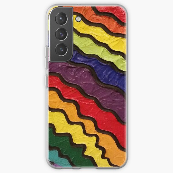 Rainbow Happiness Painting Samsung Galaxy Soft Case
