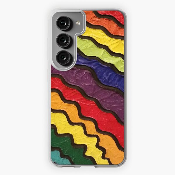 Rainbow Happiness Painting Samsung Galaxy Soft Case
