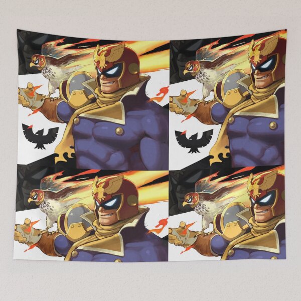 Item preview, Captain Falcon- Poster designed and sold by ThePogShop.