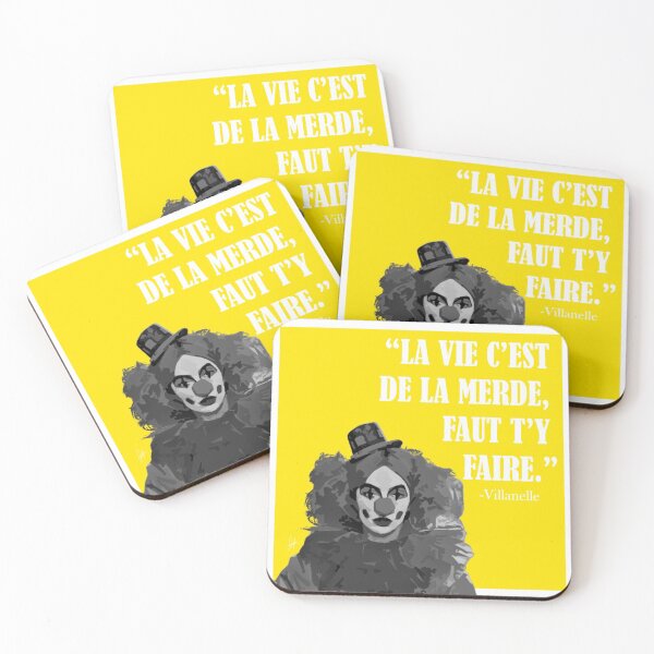 Item preview, Killing Eve - Villanelle " La vie c'est de la merde, eut faut t'y Fauré" designed and sold by jekest.