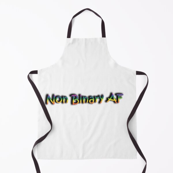 Item preview, Non Binary AF designed and sold by Manimal-Merch.