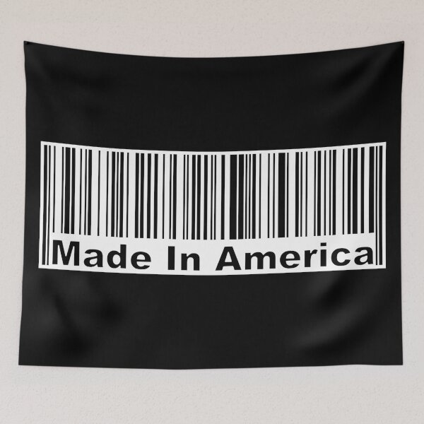 Item preview, Made In America Barcode designed and sold by SuperDragon.