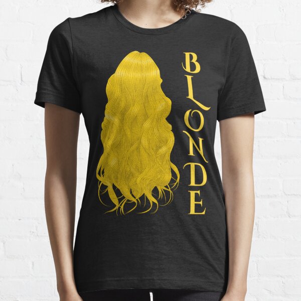 Curly Blonde Hair - Roblox Hair T Shirt Yellow - Free Transparent