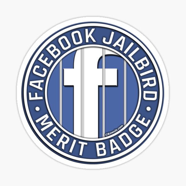 Facebook Jail Stickers Redbubble