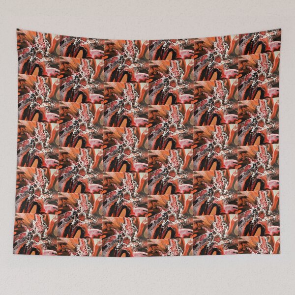 Item preview, Red and Orange Bloom designed and sold by 603crafttrends.