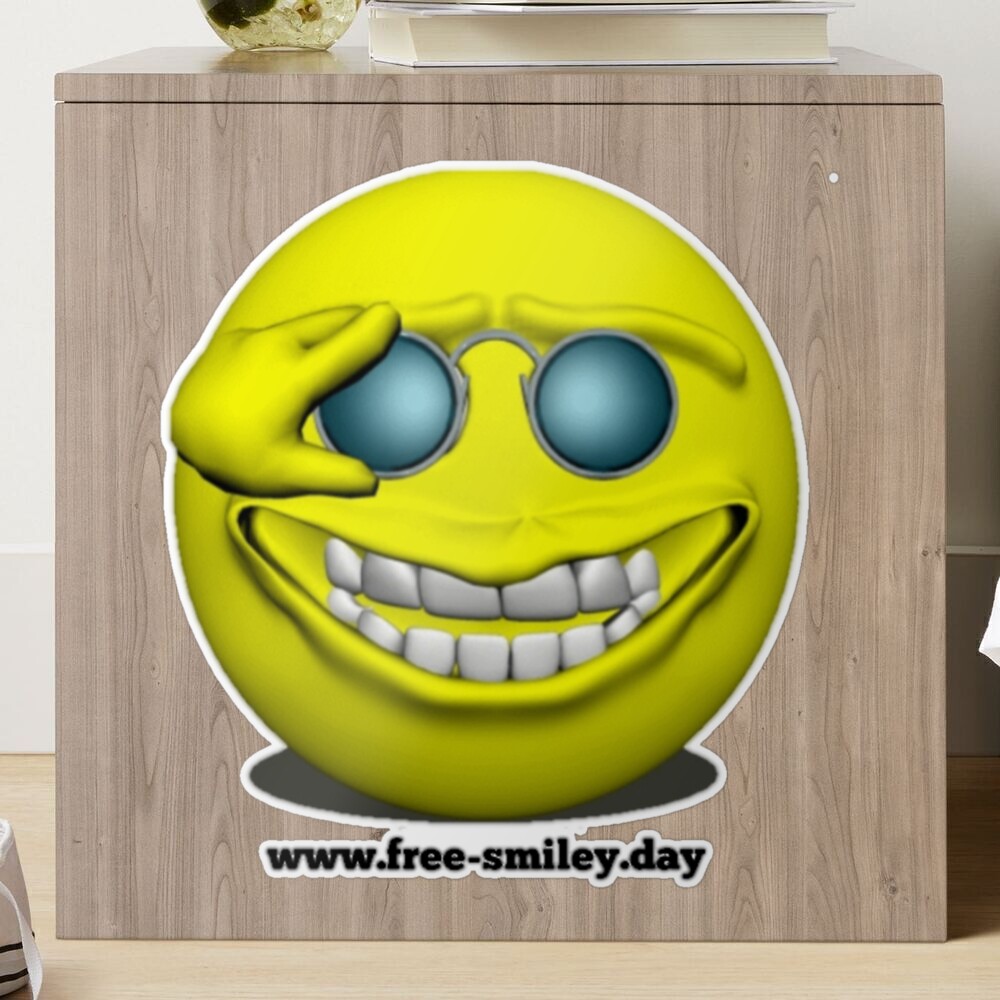 smile face Sticker by MarkTheUser