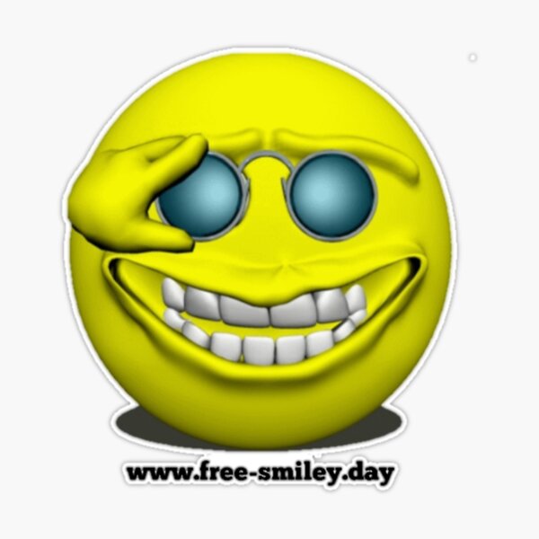 Relaxed Stickers - Free smileys Stickers