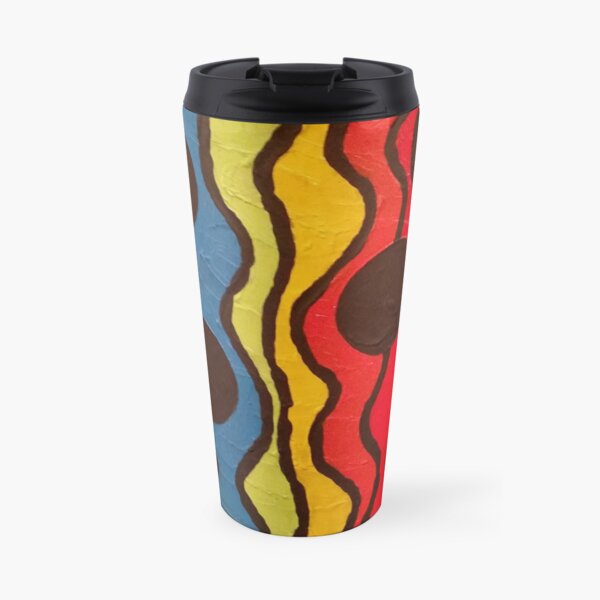 Traffic Light Painting Travel Coffee Mug