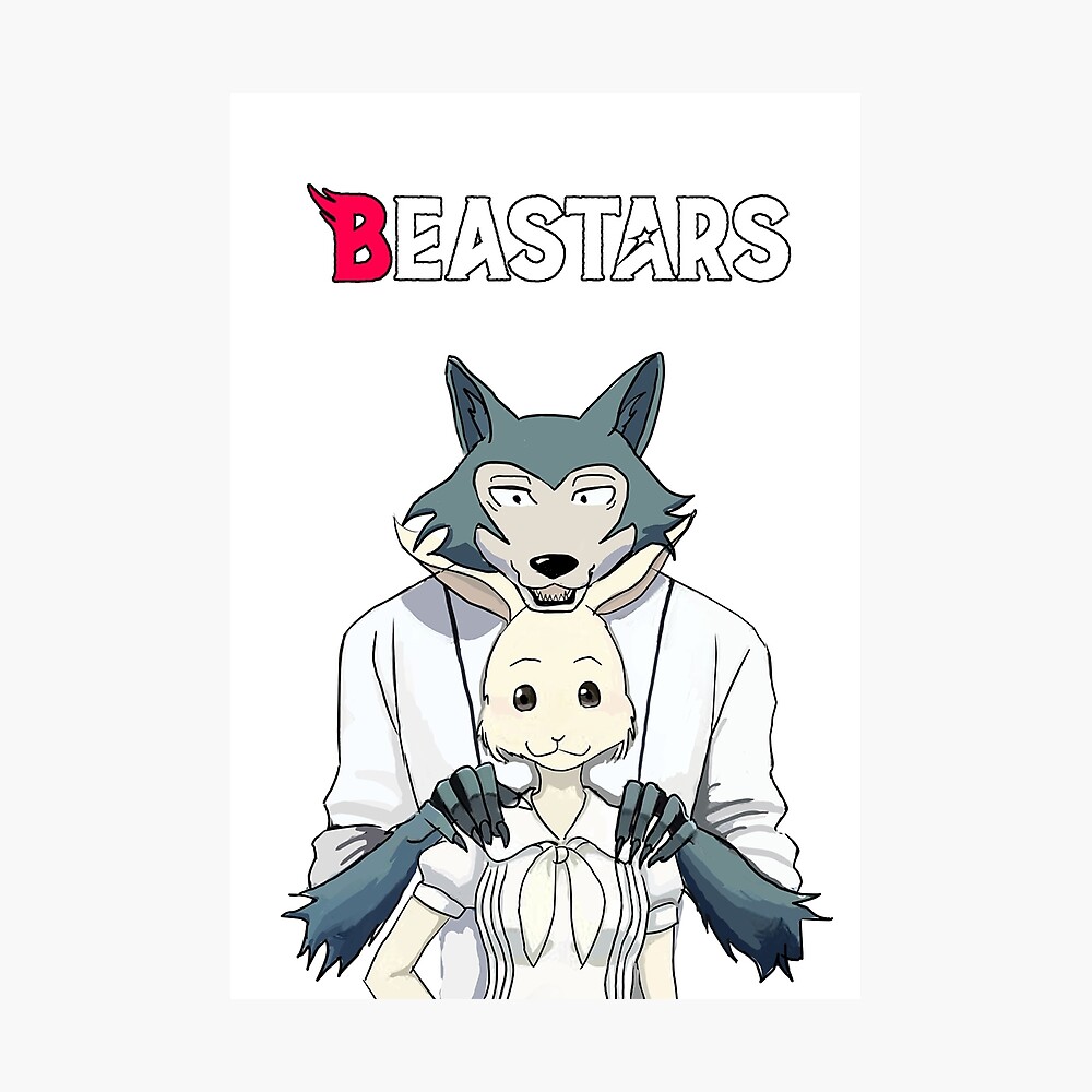 Beastars Legosi and Haru