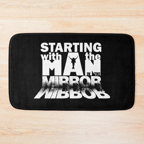 Item preview, MAN IN THE MIRROR designed and sold by FunGangStore.
