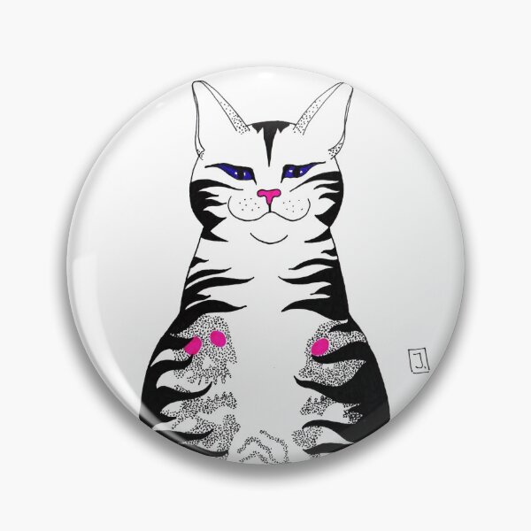 Item preview, Creepy cat designed and sold by klabukova-y.
