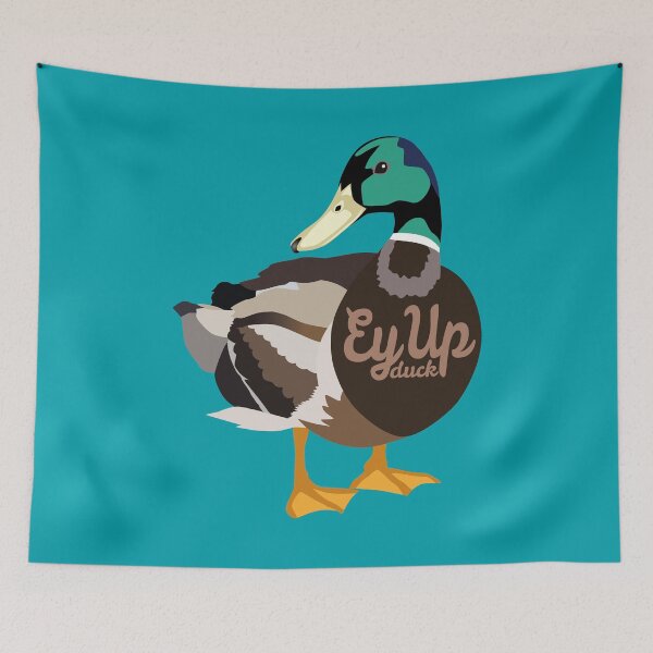 Item preview, Ey Up Duck designed and sold by Bear-and-Boo.